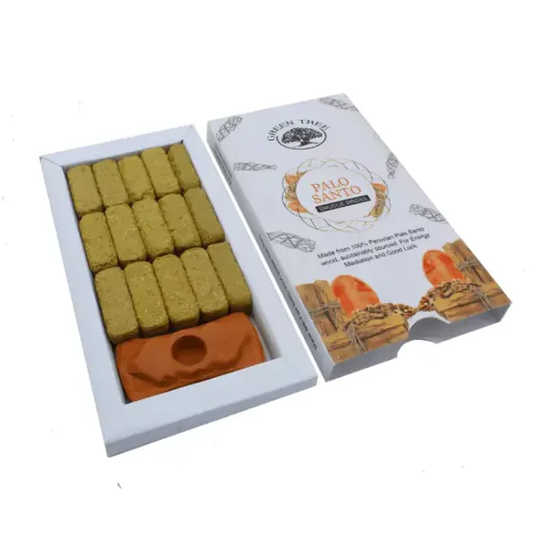 Green Tree Smudge Bricks - Palo Santo.