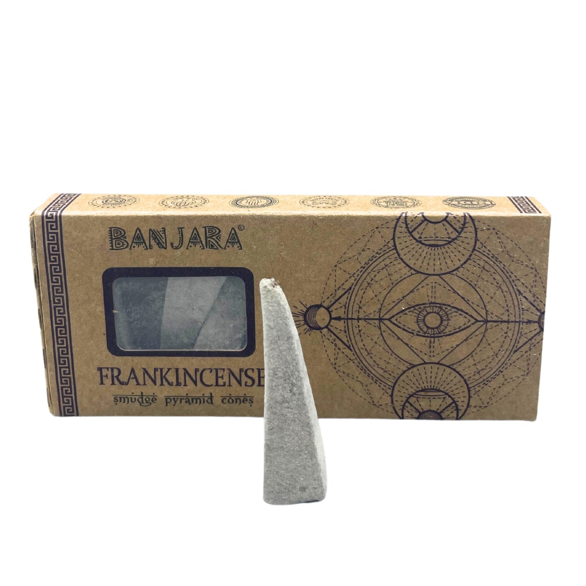 Banjara Smudge Pyramid Cones - Frankincense.