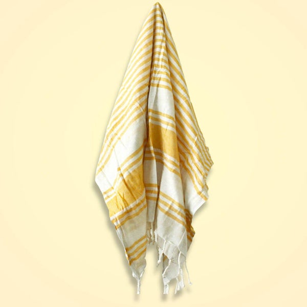 Hamam Spa Handdoek - Sunrise Yellow.