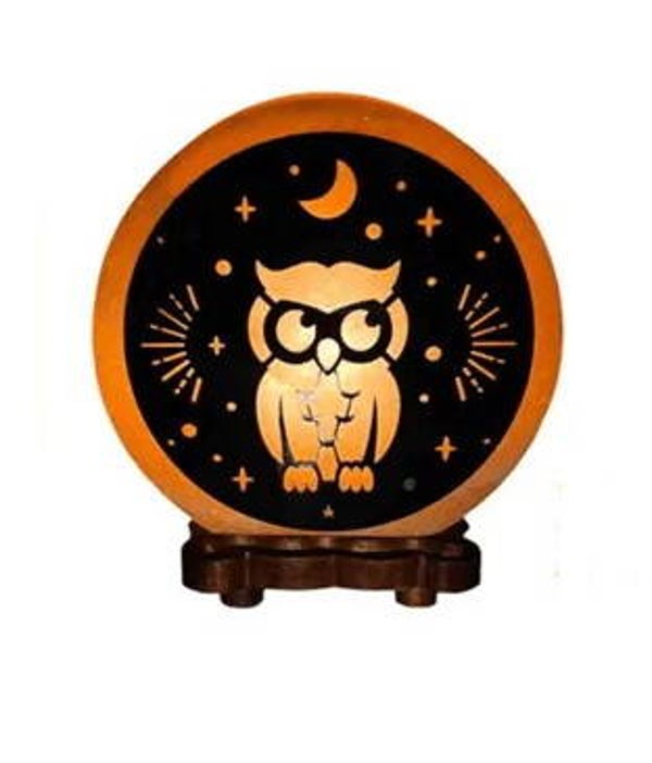 Himalaya Zoutlamp - Uil.
