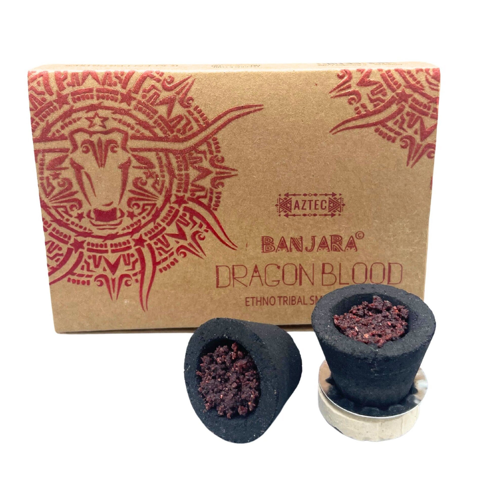 Banjara Resin Cups - Dragons Blood.