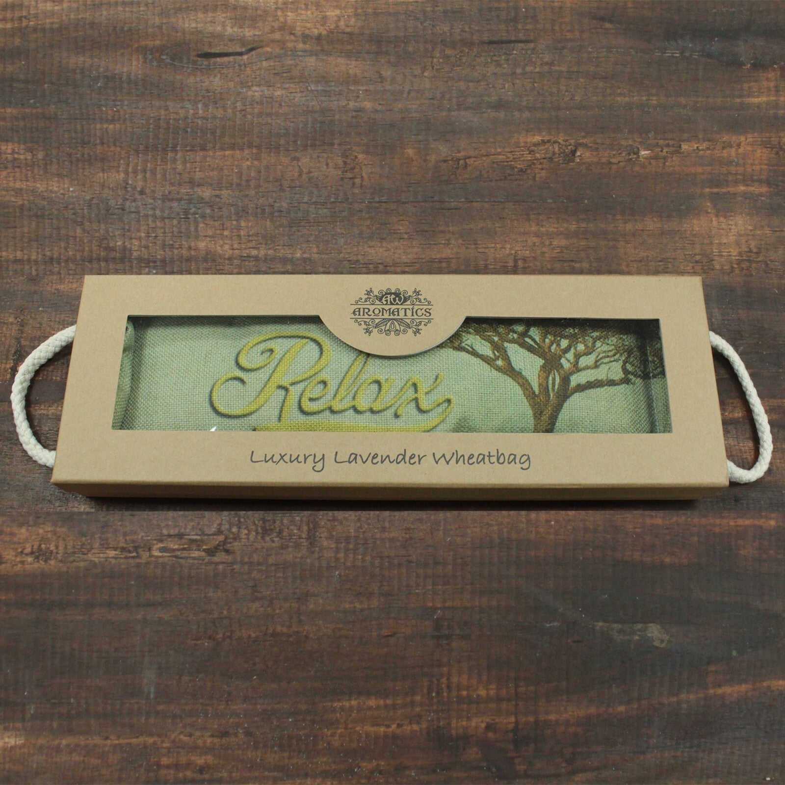Luxe lavendel tarwezak in geschenkverpakking - Cornfield RELAX.