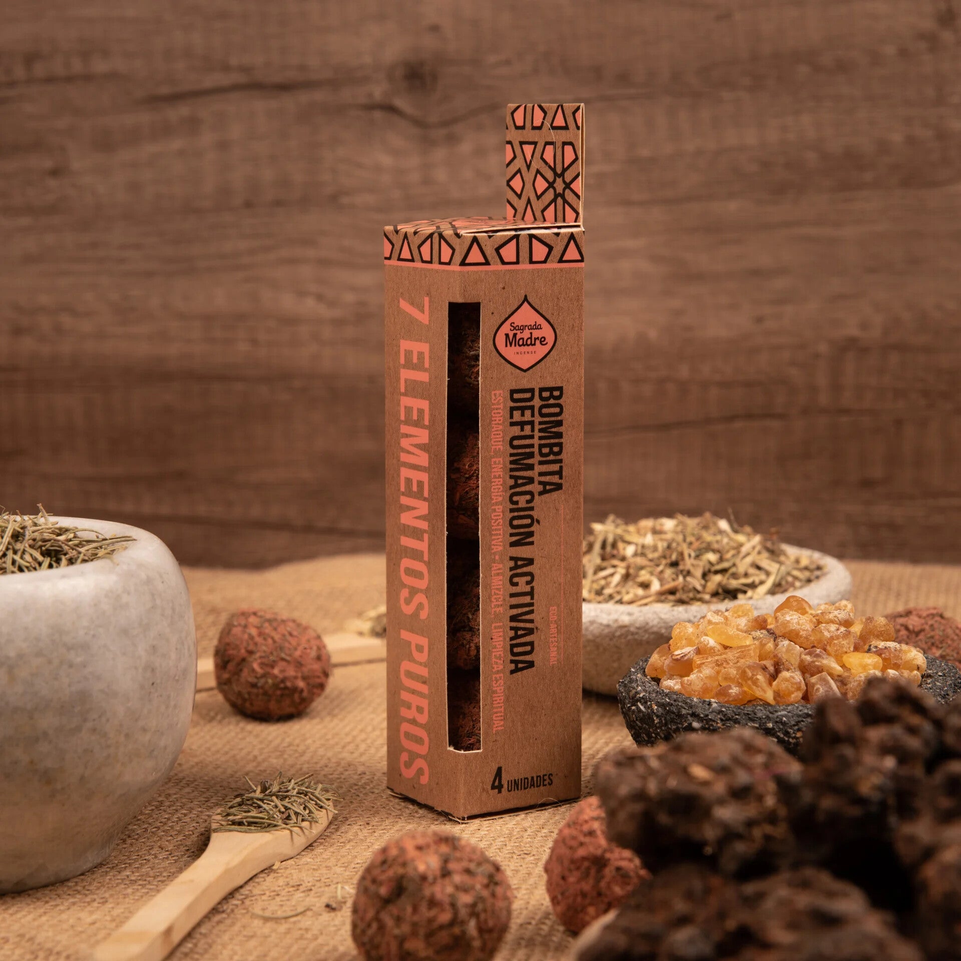 Sagrada Madre Smudge Bombs - 7 Elementen.