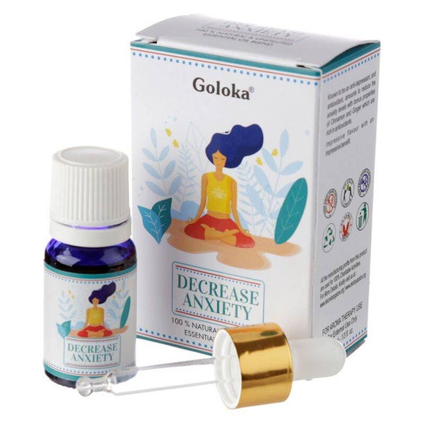 Goloka Etherische Olie Mix - Decrease Anxiety.