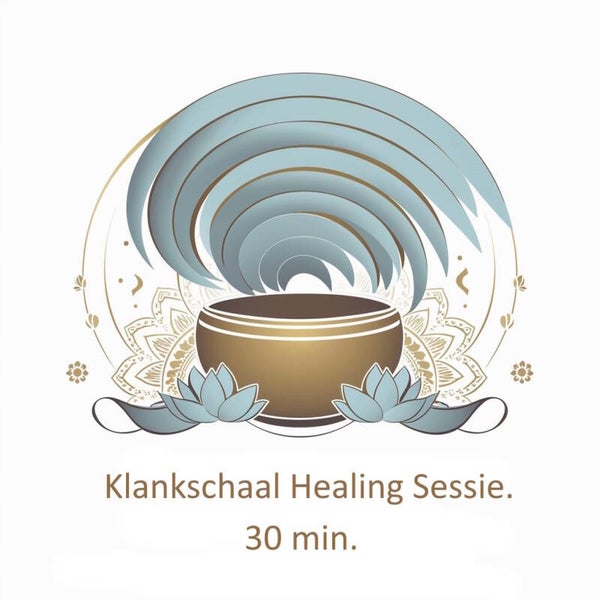 Klankschaal Healing sessie 1. - 60 minuten.