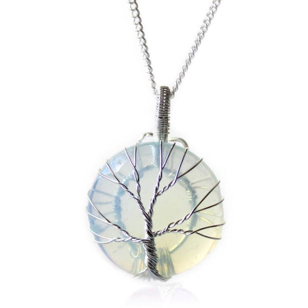 Edelsteen Ketting Tree of Life - Opaliet.
