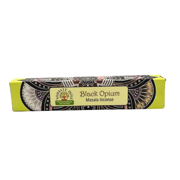 Natural Namasté Mandala Masala Incense – Black Opium.