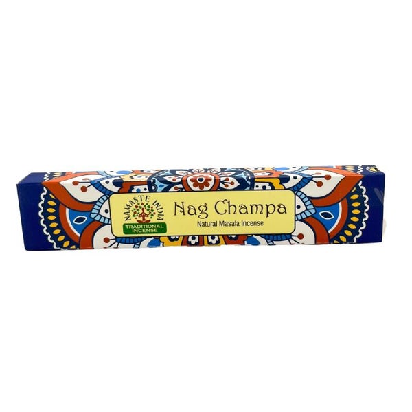 Natural Namasté Mandala Masala Incense – Nag Champa.