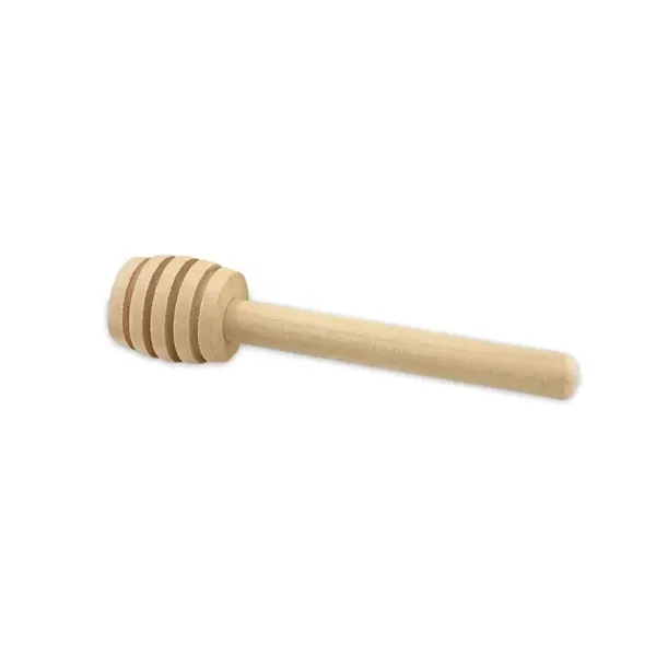 Natuurlijke houten honinglepeltje.