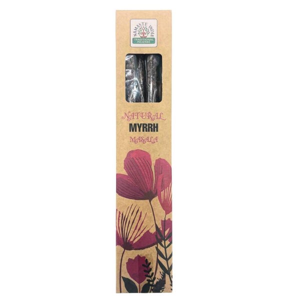 Natural Botanical Masala Incense - Myrrh.