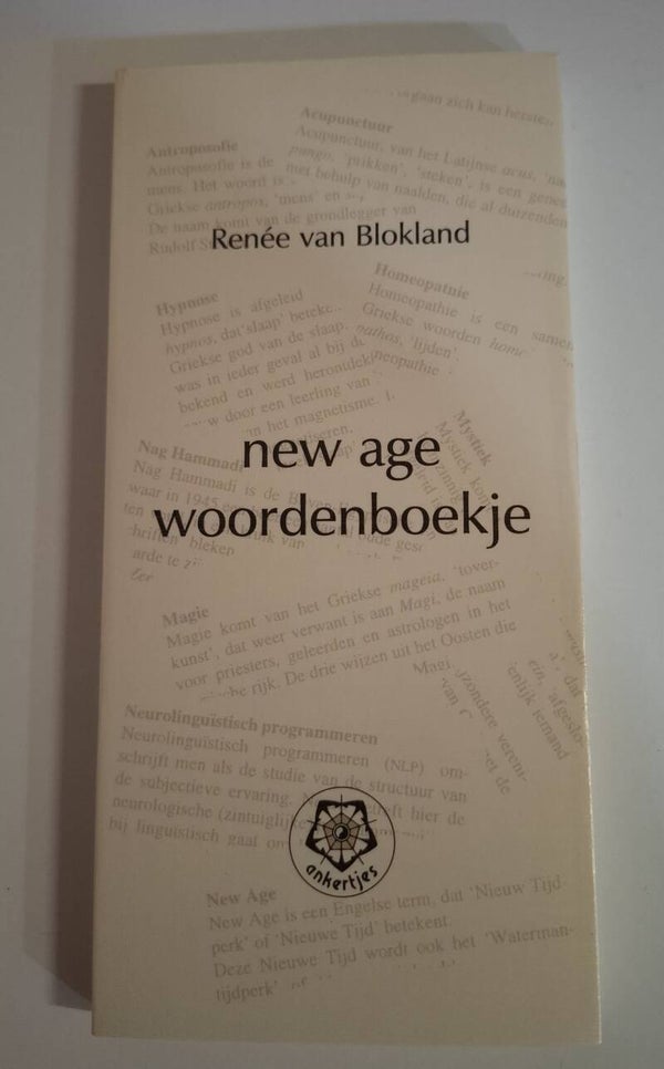 New Age woordenboekje.
