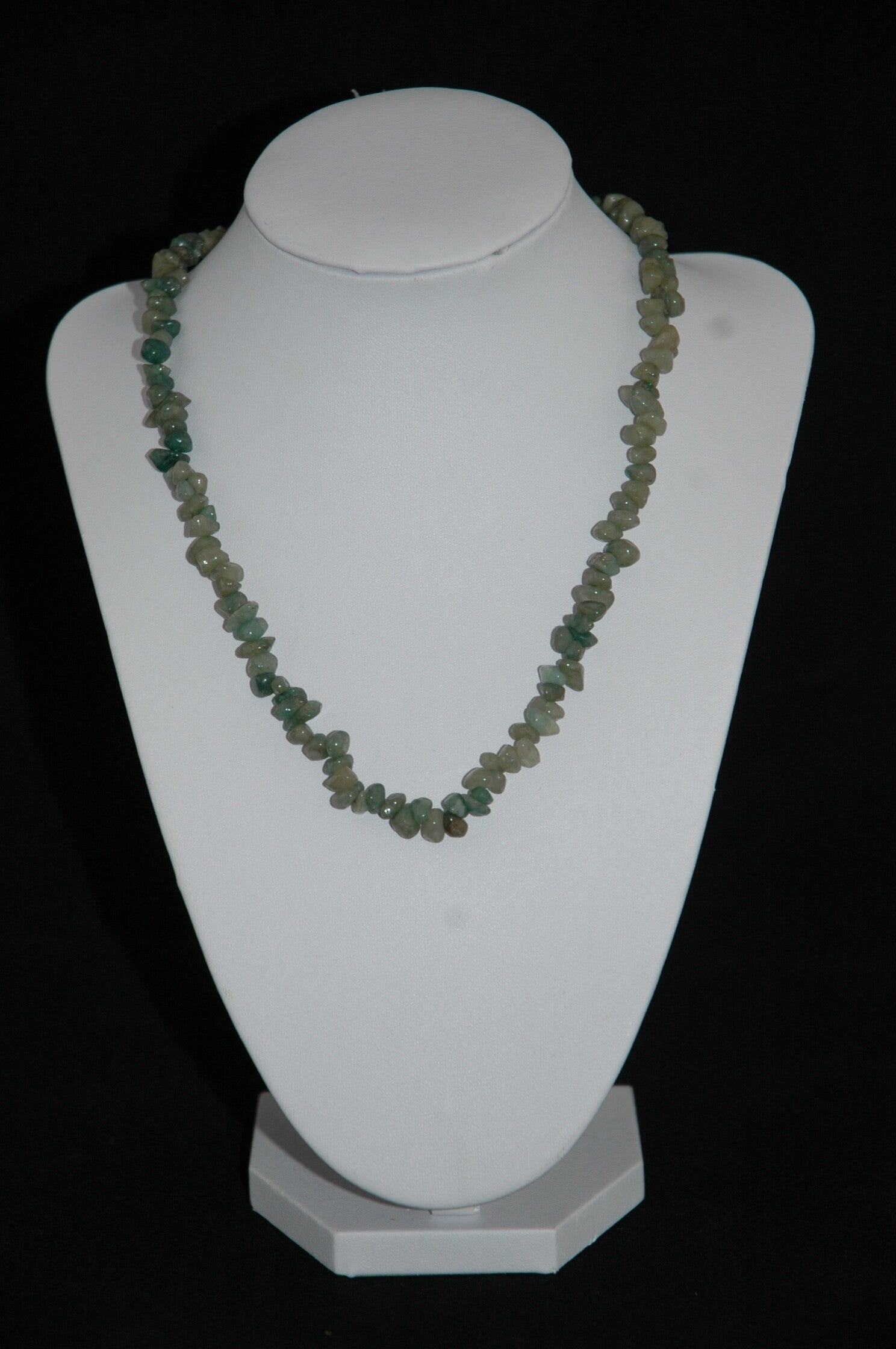 Splitketting - Agaat groen.