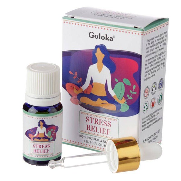 Goloka Etherische Olie Mix - Stress Relief.