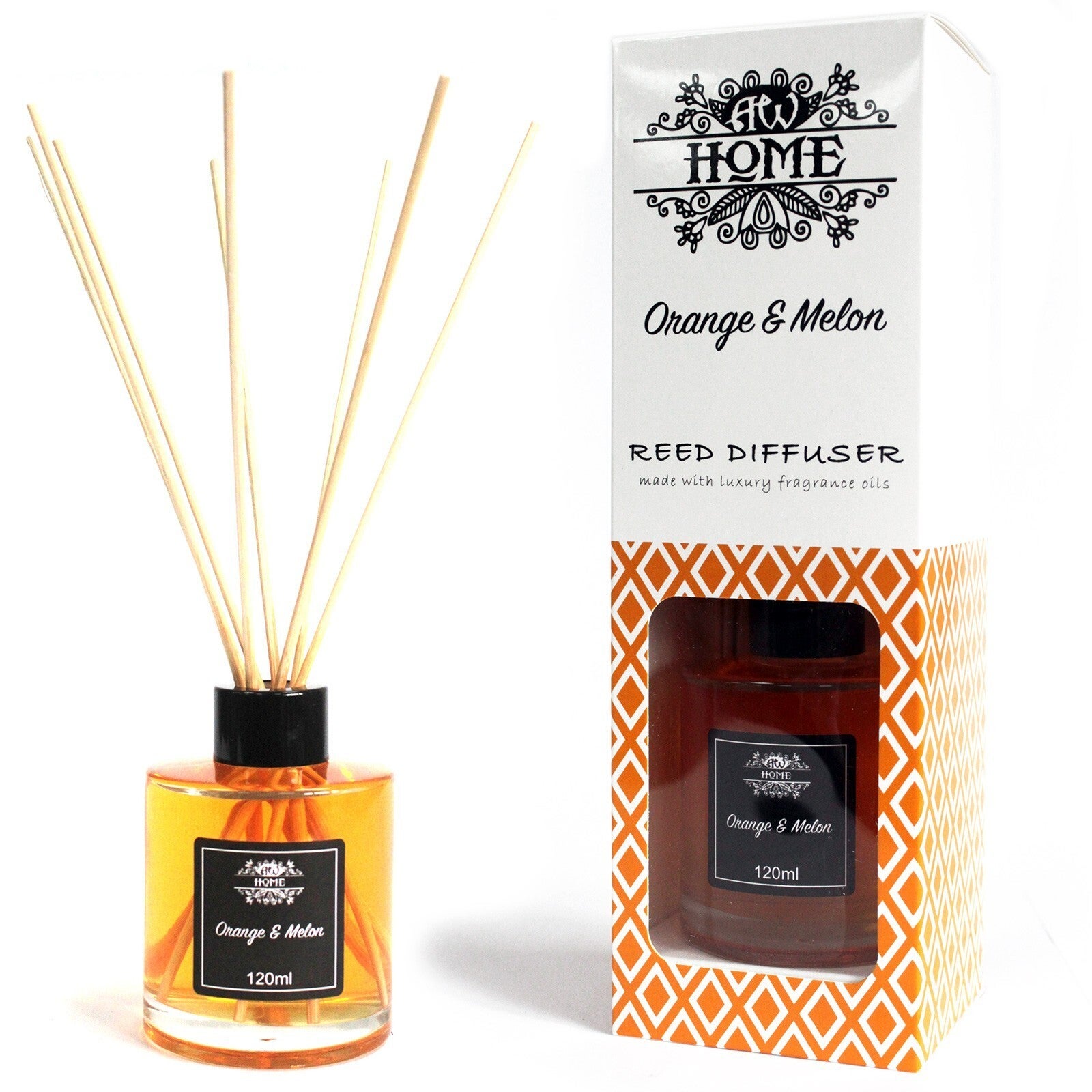Reed Diffuser - Orange & Melon.