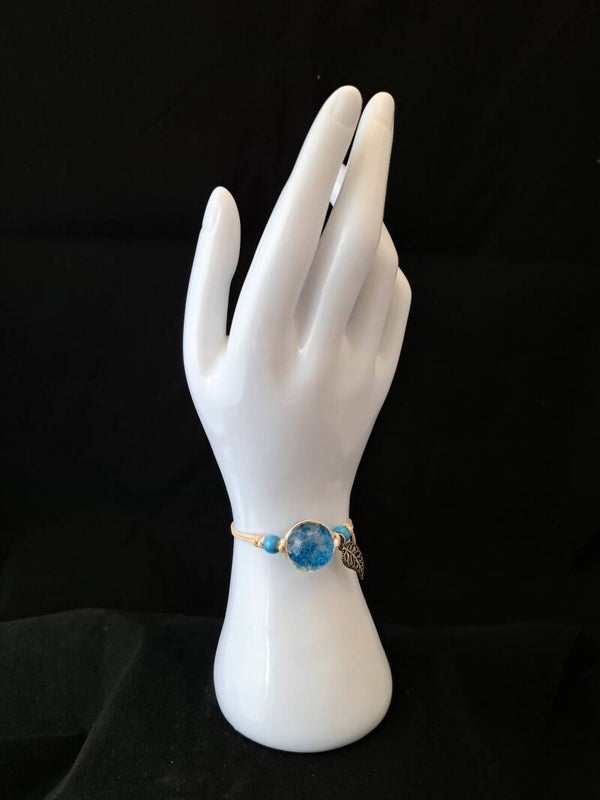 Pressed Flowers armband.