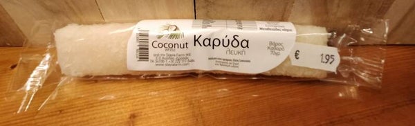 Reep met honing en kokos.