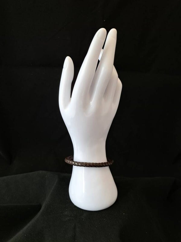 Ronde leren armband 2.