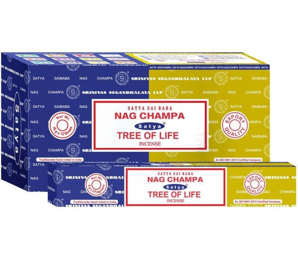 Satya - Nag Champa & Tree of Life.
