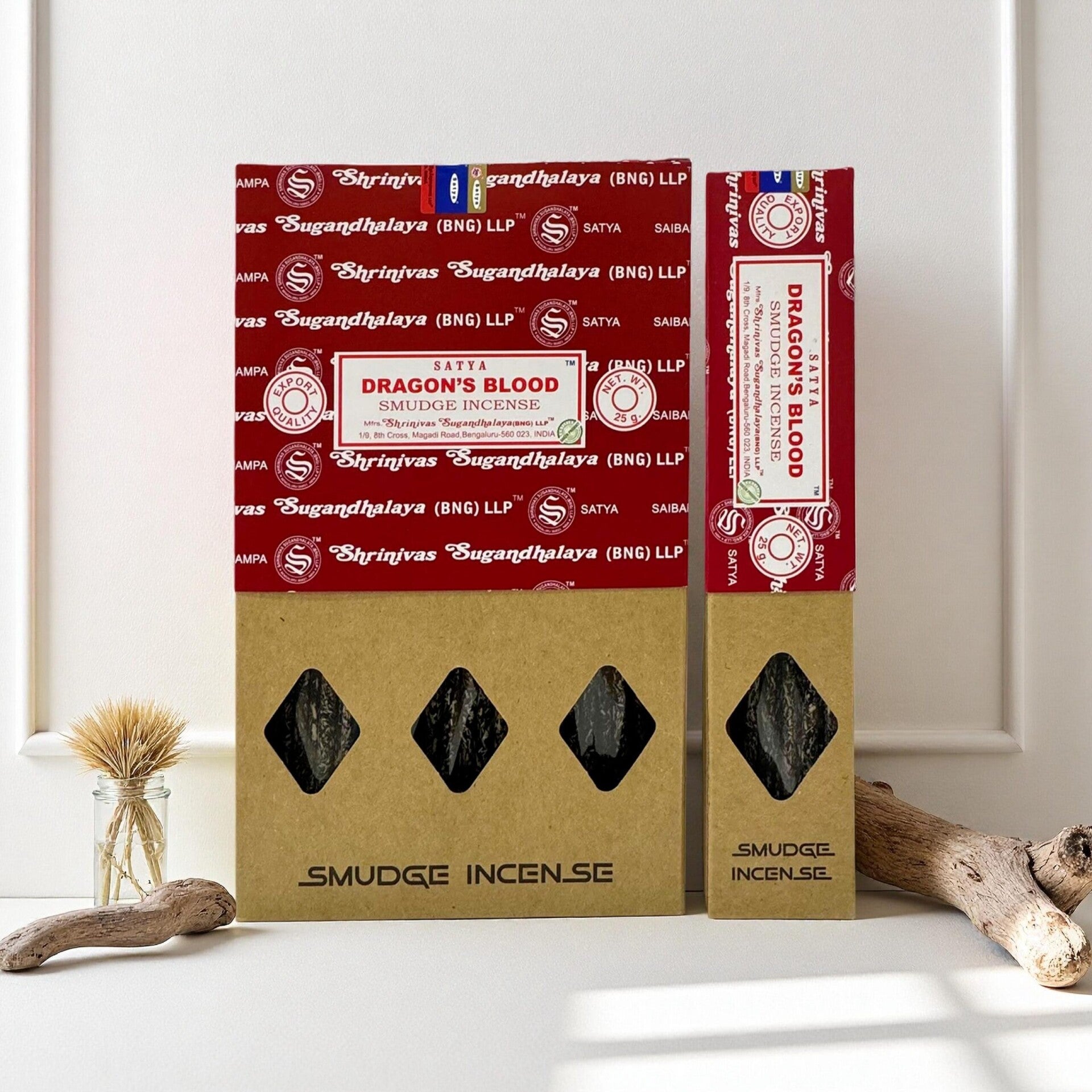 Satya Smudge Incense – Dragon’s Blood.