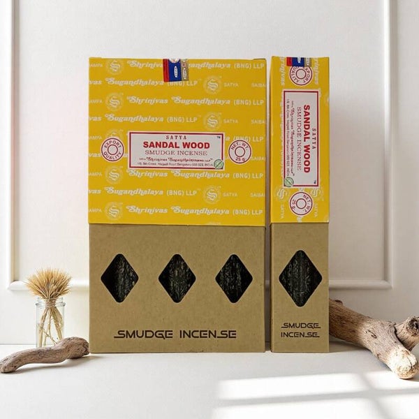 Satya Smudge Incense – Sandalwood.