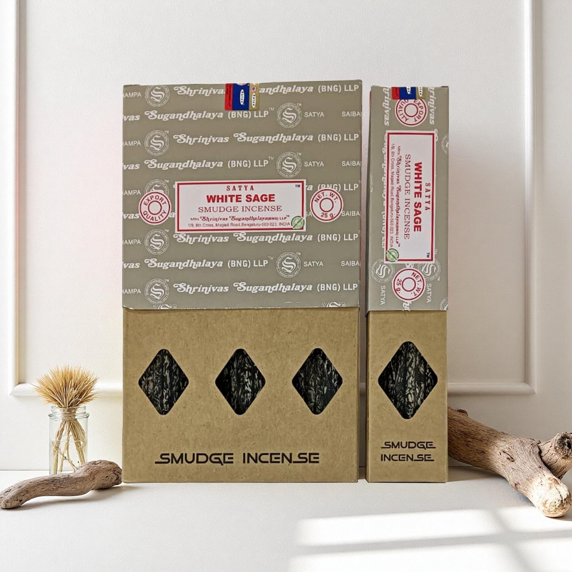 Satya Smudge Incense – White Sage.