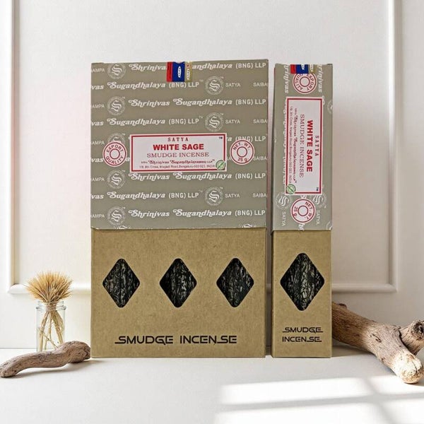 Satya Smudge Incense – White Sage.