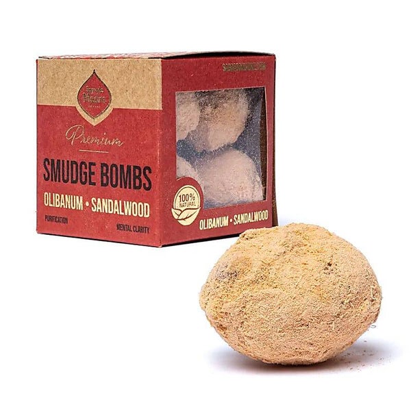 Sagrada Madre Premium Smudge Bombs - Olibanum & Sandelhout.
