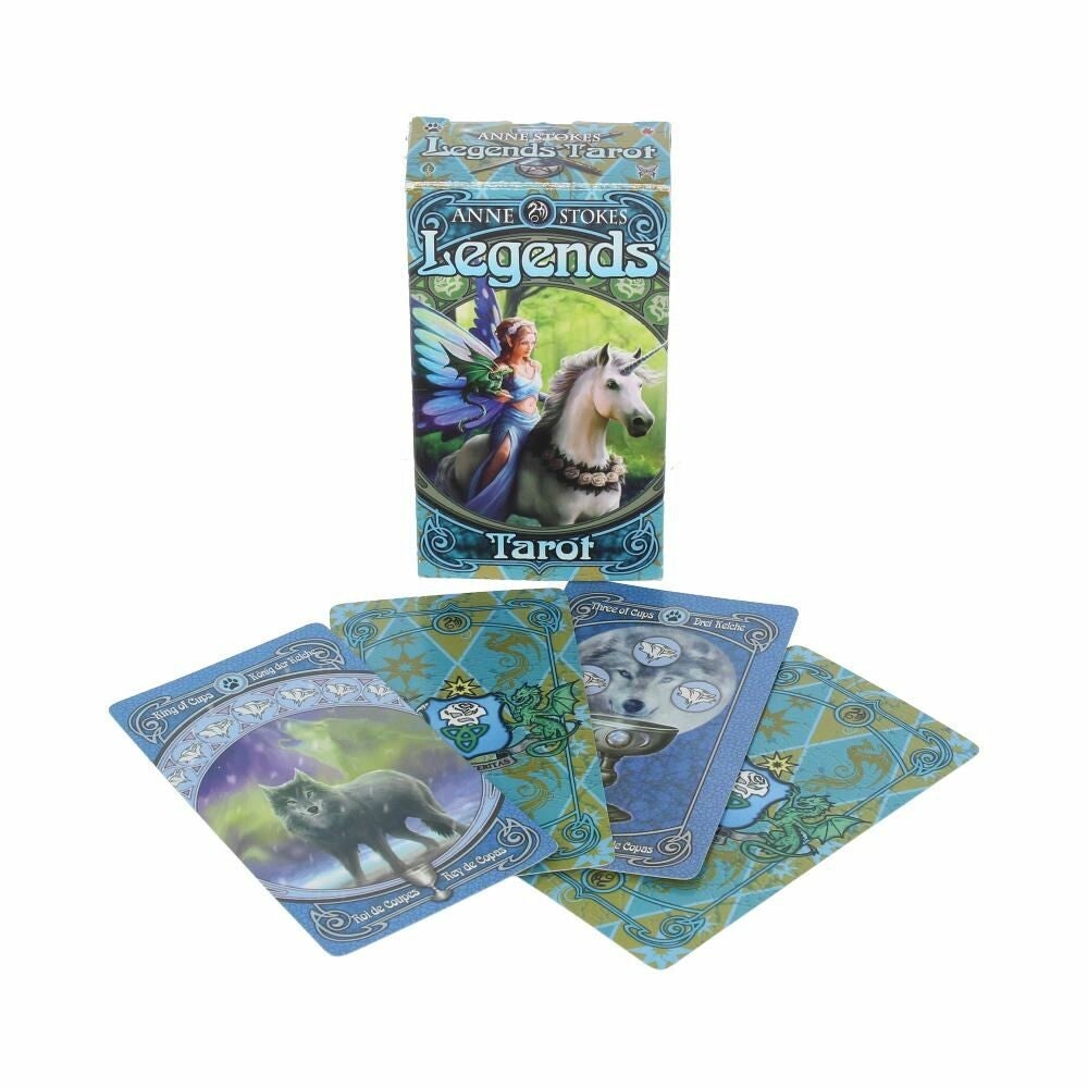 Legends Tarot Deck van Anne Stokes.