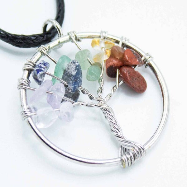 Tree of Life Pendant - Chakra.