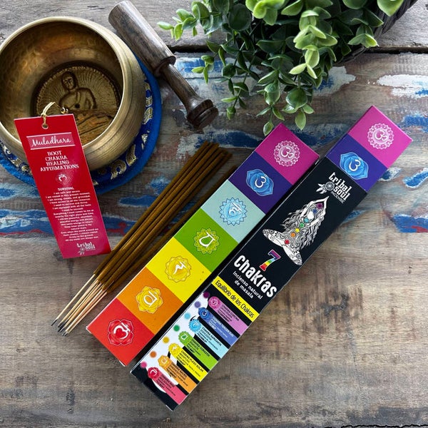 Tribal Soul - 7 chakra's met berichtkaart.