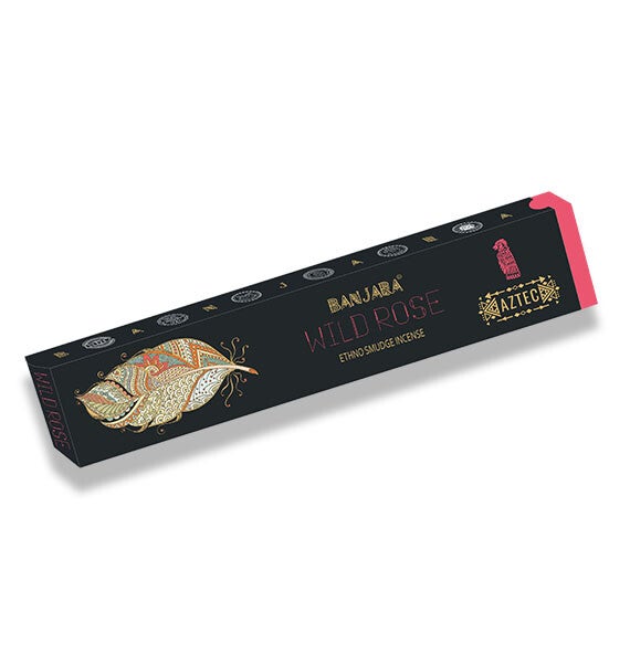 Banjara Ethno-Tribal Smudge Incense - Wild Rose.