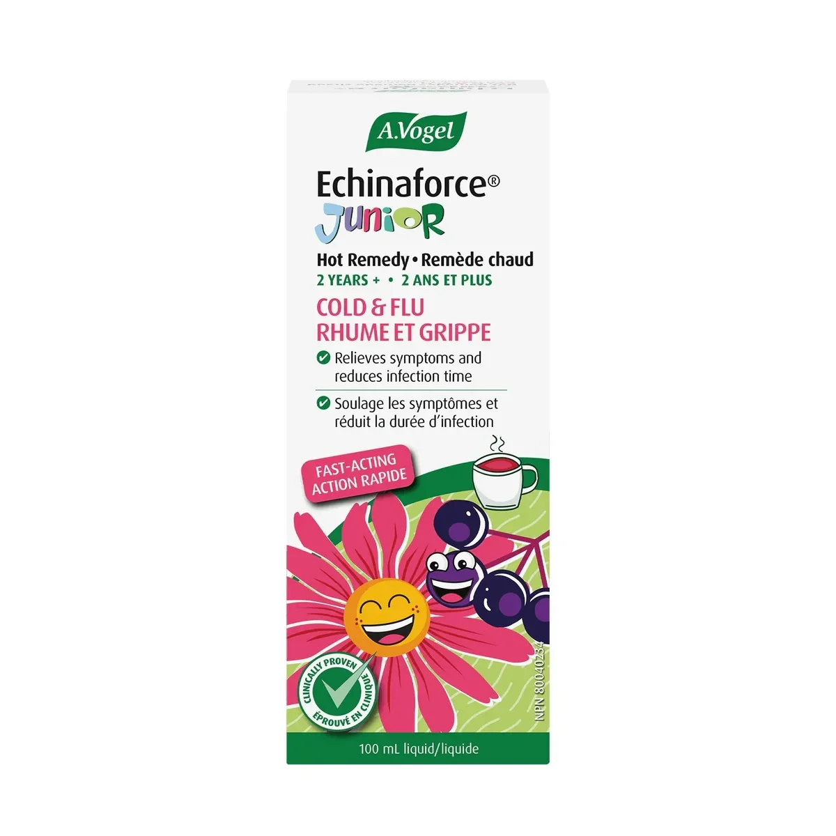 Bioforce A. Vogel Echinaforce remède chaud junior 100ml