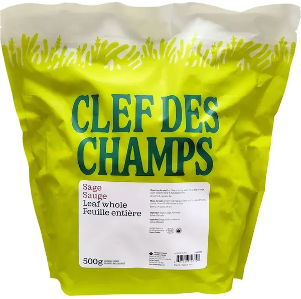 Clef Des Champs Sauge entière (feuille) 500g