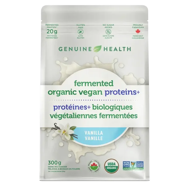 Genuine Health Protéines + (vanile) 300g