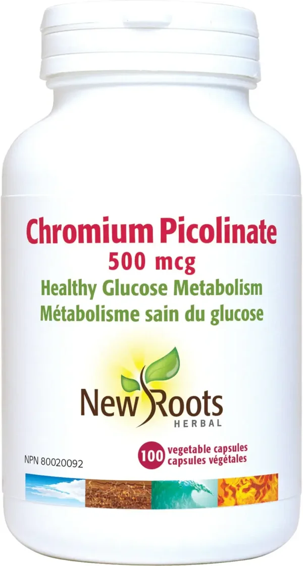 New Roots Herbal Chromium picolinate 100caps