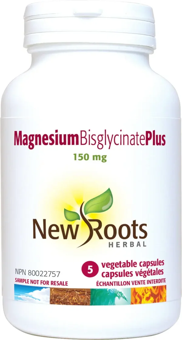 New Roots Herbal Magnésium Biglycinate plus 150mg 120caps