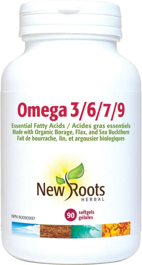 New Roots Herbal Omega 3/6/7/9 90gel