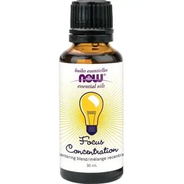 Now Mélange d'huiles essentielles focus 30ml