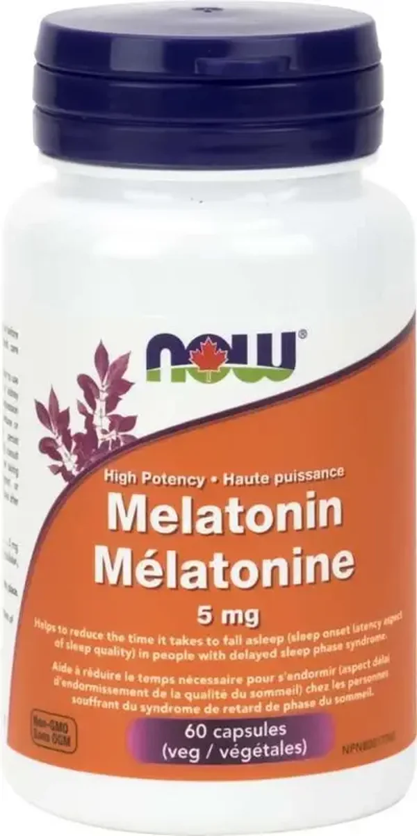 Now Mélatonine 3mg 60caps
