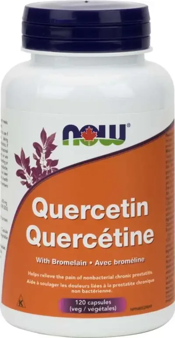 Now Quercétine / bromeline 120vcaps