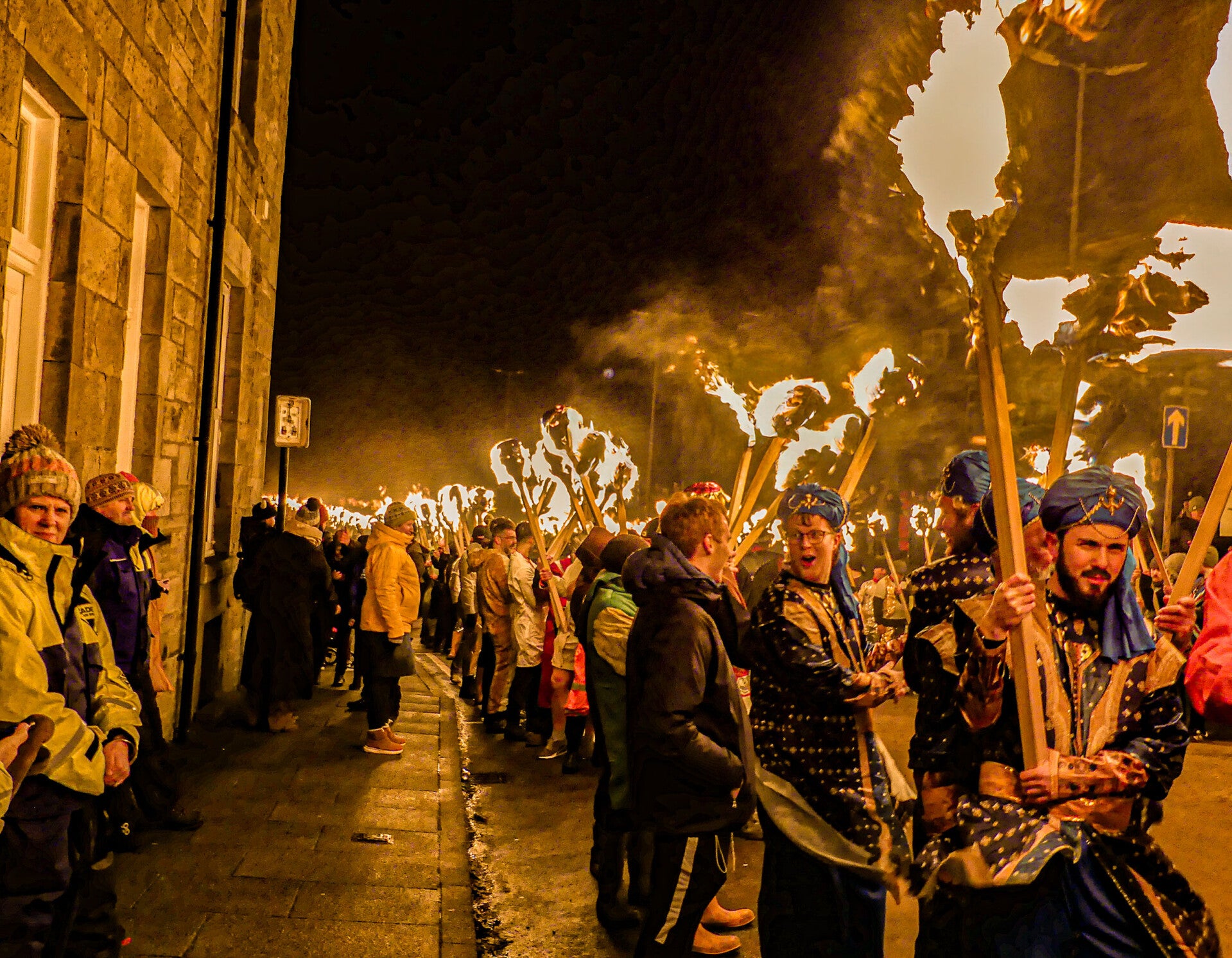 Up Helly Aa. Shetland