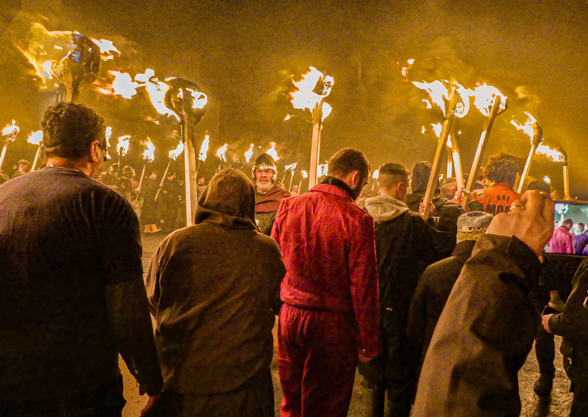 Up Helly Aa. Shetland
