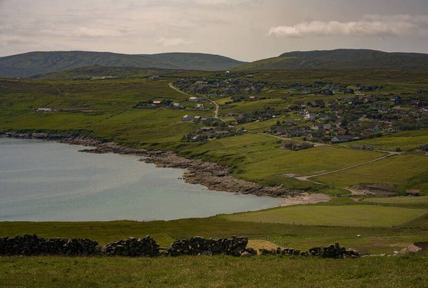 A View of Gulberwick Shetland