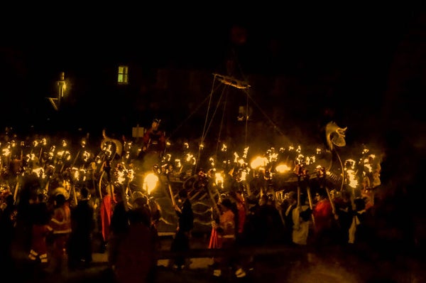 Up Helly Aa. Shetland