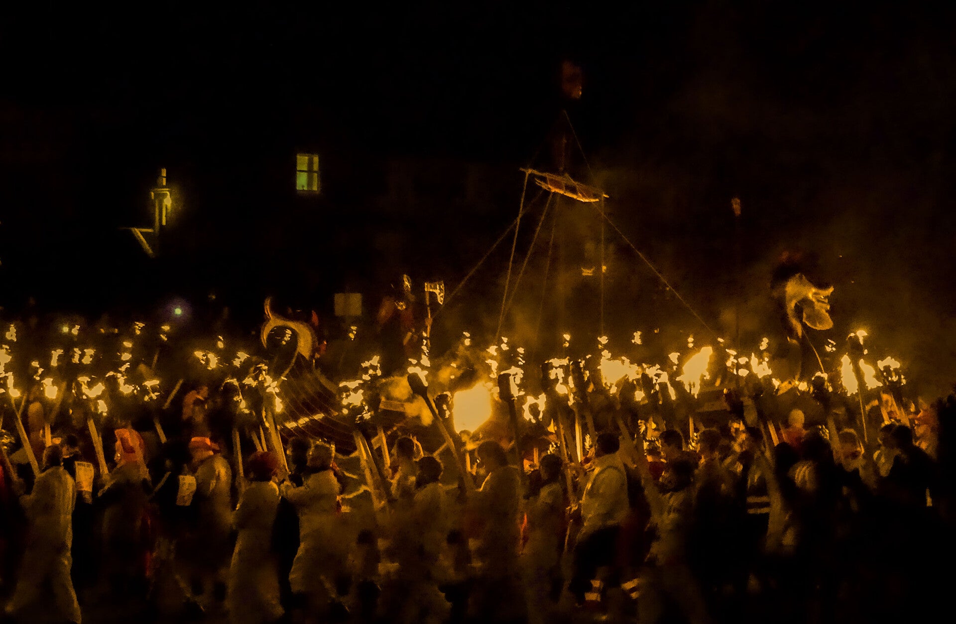 Up Helly Aa. Shetland