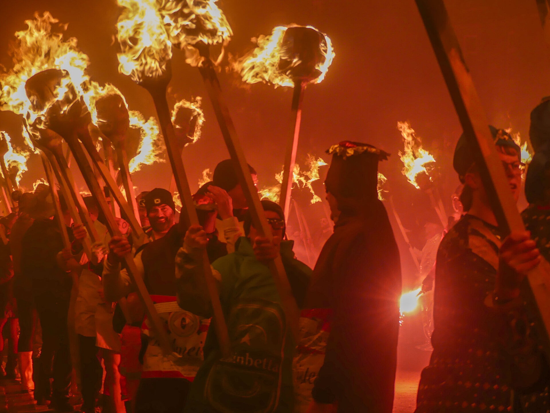 Up Helly Aa. Shetland