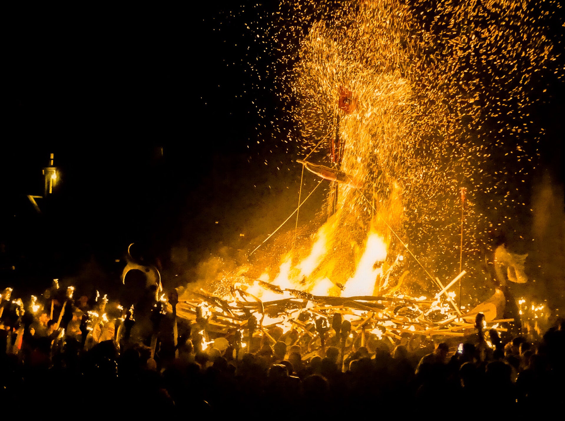 Up Helly Aa. Shetland