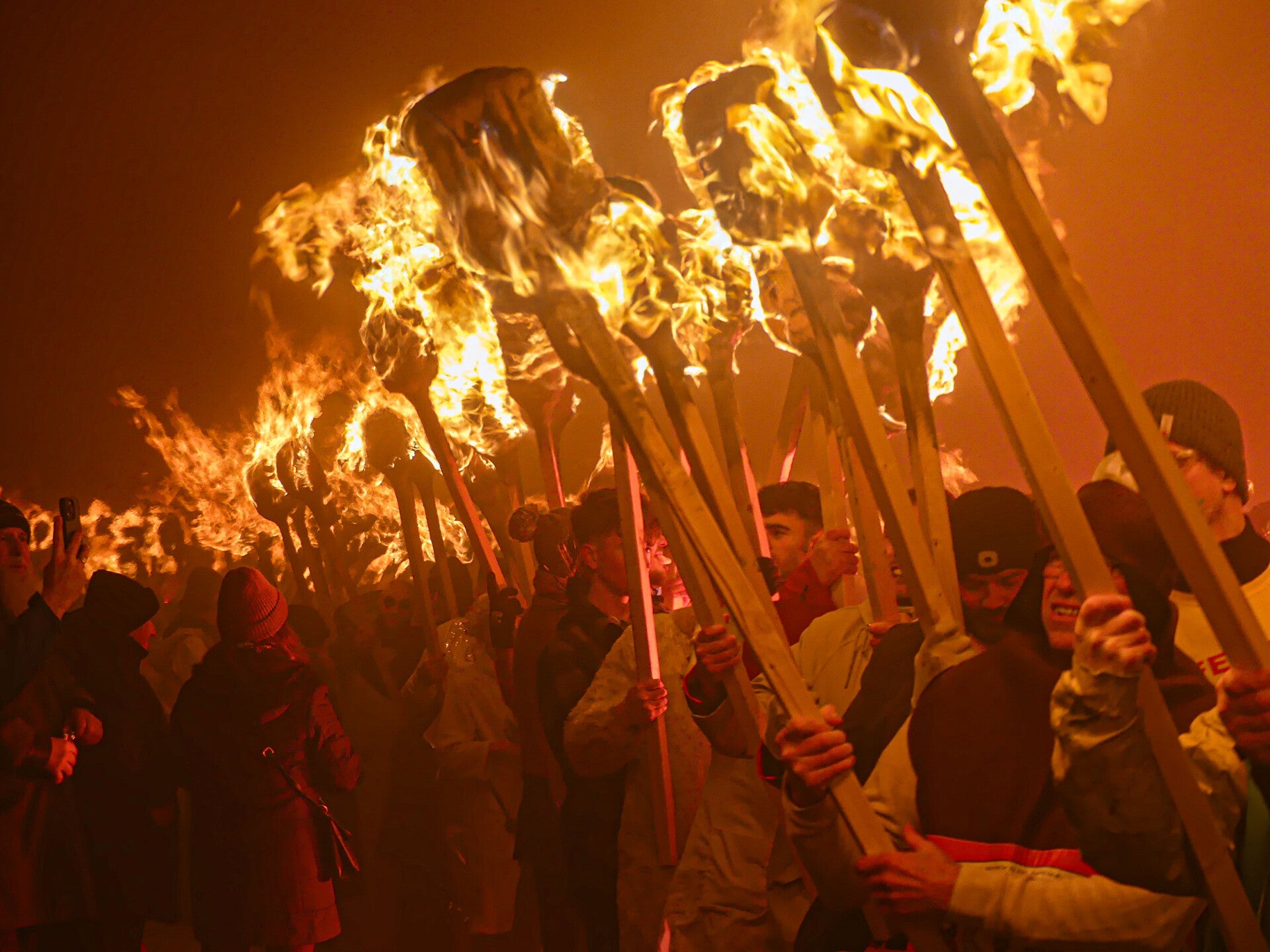 Up Helly Aa .Shetland