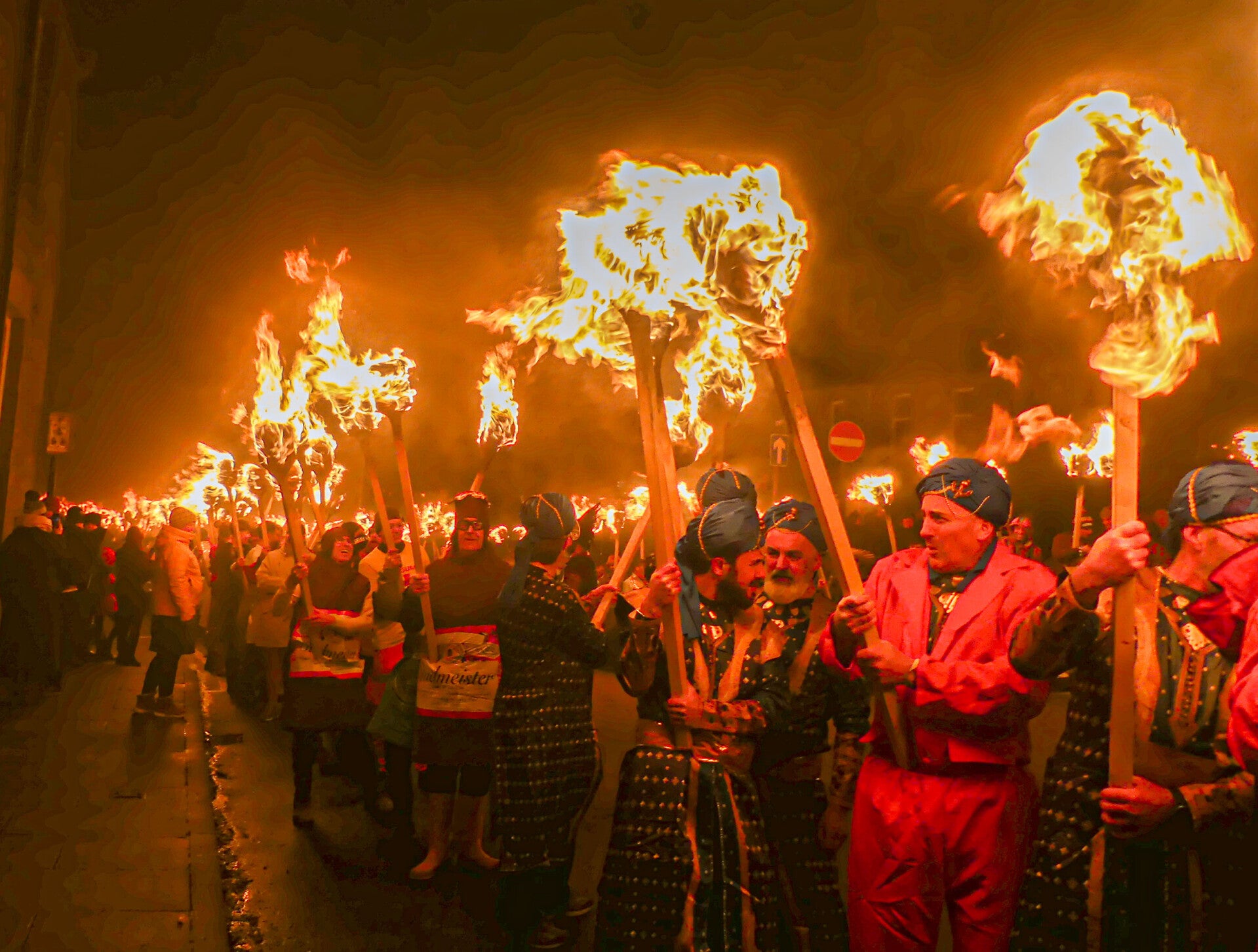 Up Helly Aa. Shetland