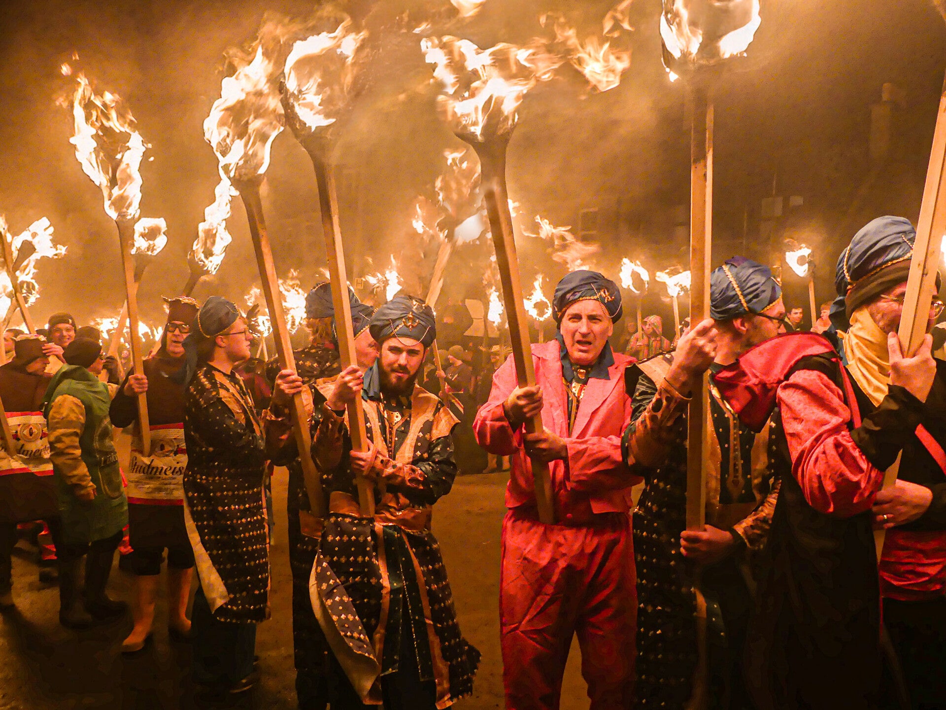 Up Helly Aa. Shetland